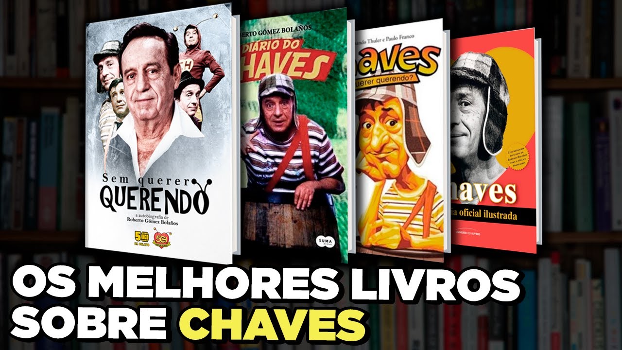 TODO FÃ de CHAVES PRECISA TER esses LIVROS! 🤓