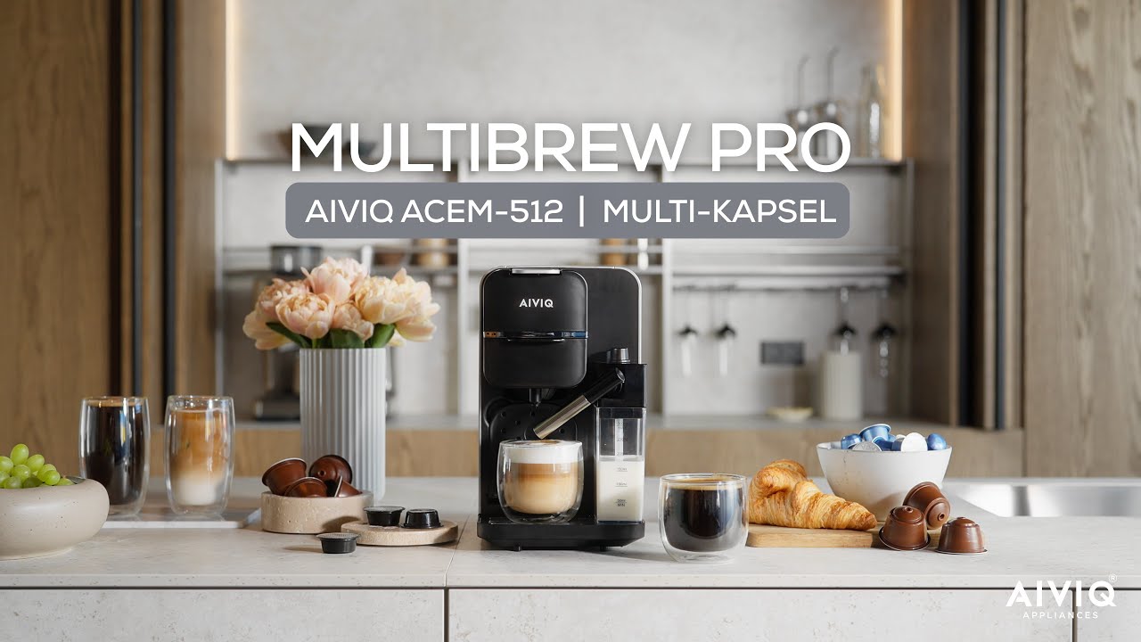 MultiBrew Pro - Multi-Kapsel Kaffemaskine - ACEM-512 (Dansk) - YouTube
