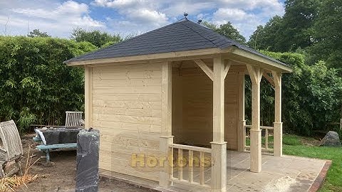 3 6m x 3m Garden gazebo video