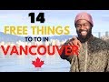 14 FREE Things To Do In Vancouver, CANADA  | TRAVEL GUIDE