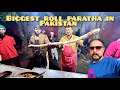 Making Pakistan’s Longest Roll Paratha - 60 ft Long