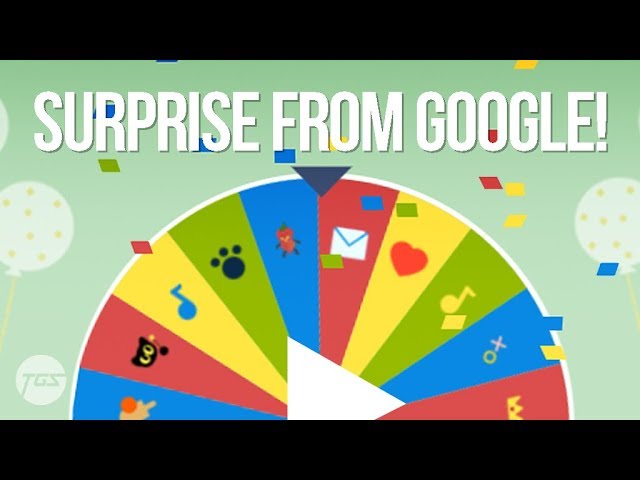 Google Birthday Surprise Spinner On The Search Engine's 19th Birthday.  Here's How To Play