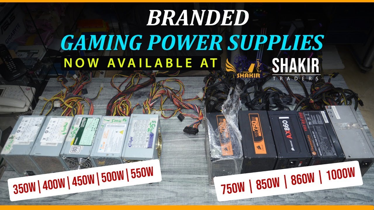 Gaming Branded Power Supplies Prices in Pakistan Available at Shakir