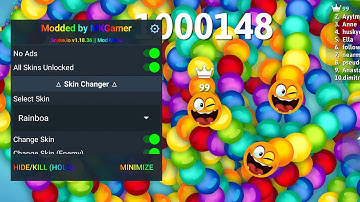 God Mod Menu funny moment gameplay_snake io god mod menu gameplay.