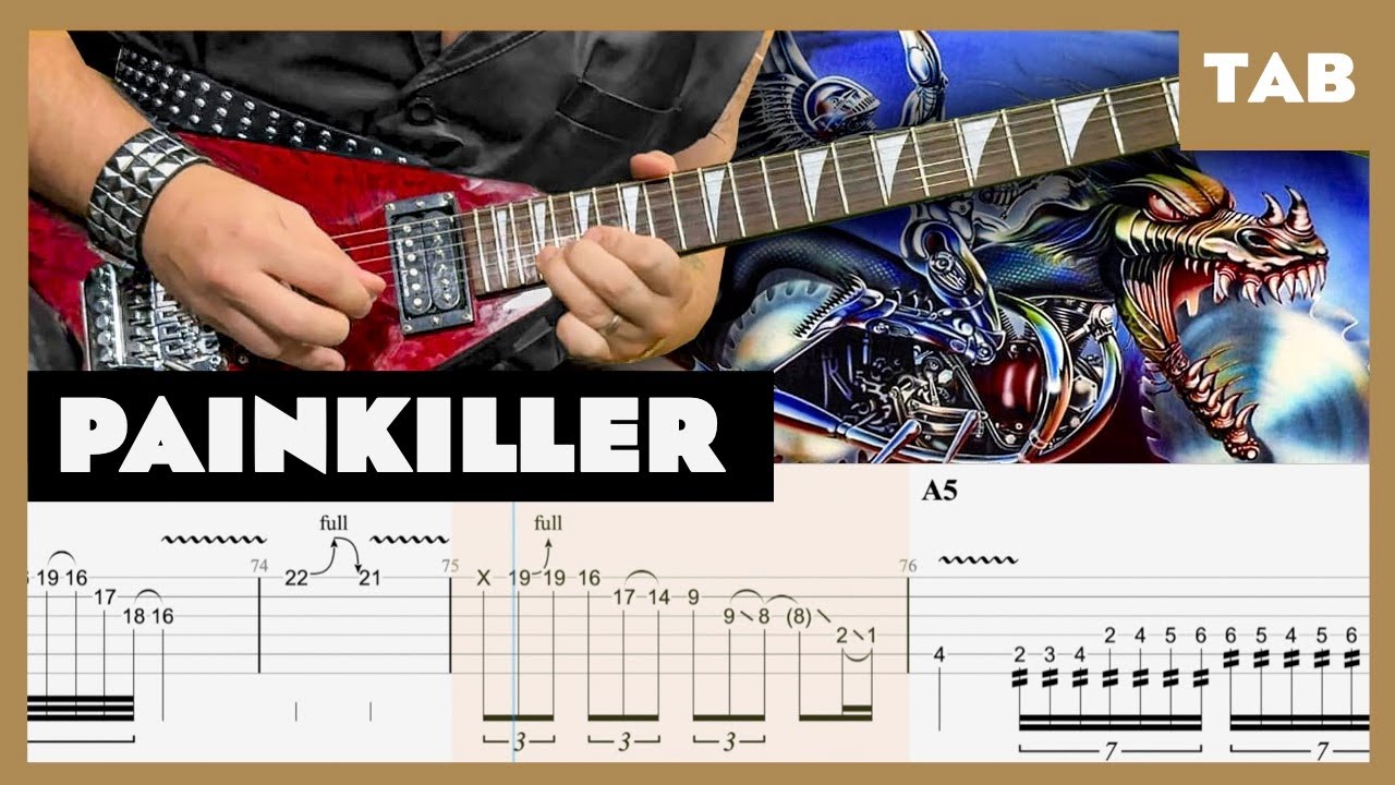 Judas Priest - Painkiller - Guitar Tab | Lesson | Cover | Tutorial