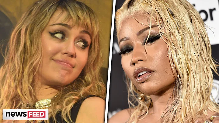 Nicki Minaj & Miley Cyrus FEUDING Again & Nicki Ca...