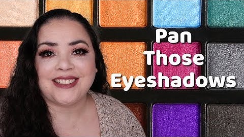 INTRO  Pan Those Eyeshadows using Laney