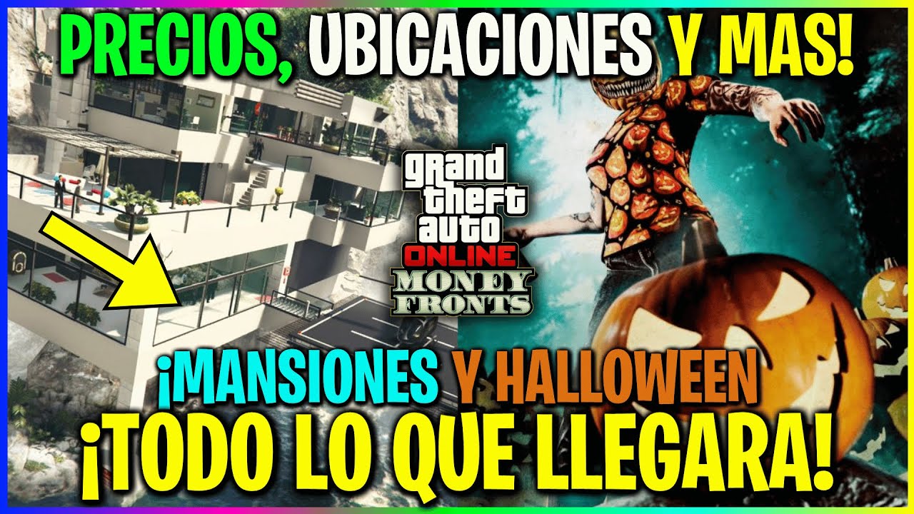 INFORMACION del NUEVO DLC DE MANSIONES que LLEGA PRONTO a GTA ONLINE y INFO HALLOWEEN 2025!
