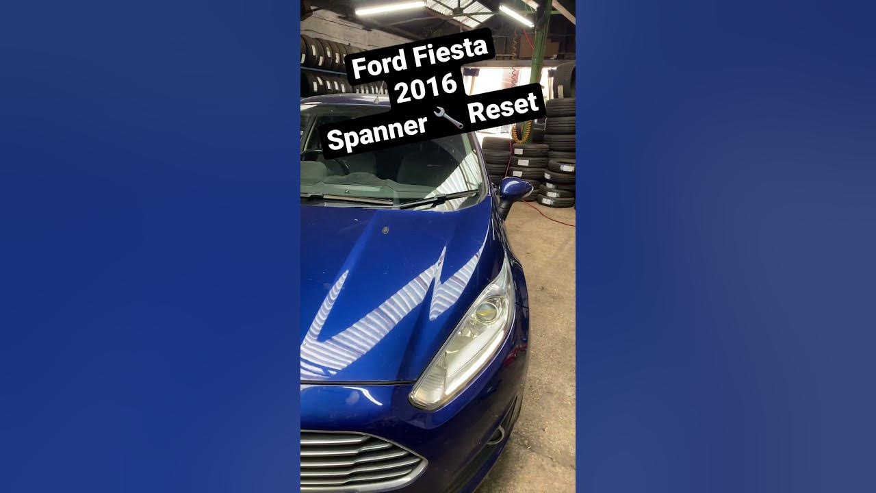 25 seconds oil reset | Ford Fiesta 2016