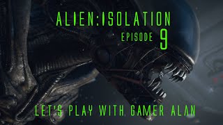 Locker Simulator 2015!! - Alien: Isolation Let's Play Episode 9