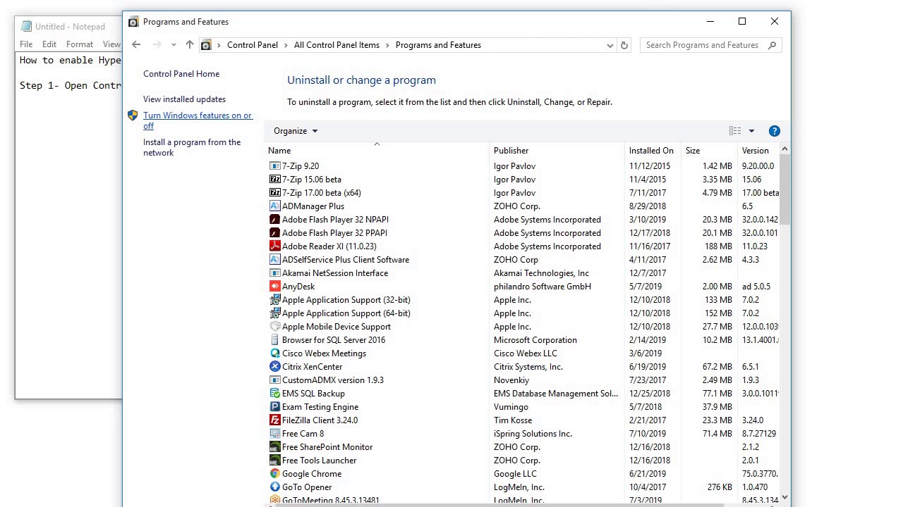 How to Enable Hyper V on Windows 10 YouTube