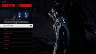 Evolve Kraken Menu Animation