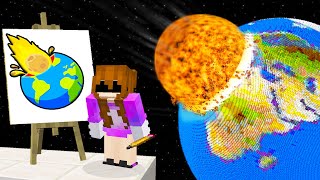 I Fooled My Friends With //DRAW in Minecraft...