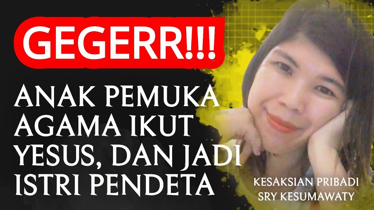 IBU SRY TINGGALKAN MASA LALU DAN IKUT TUHAN YESUS UNTUK MENYONGSONG MASA DEPAN YANG PASTI!