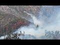 Crews battle Ledson Fire east of Santa Rosa