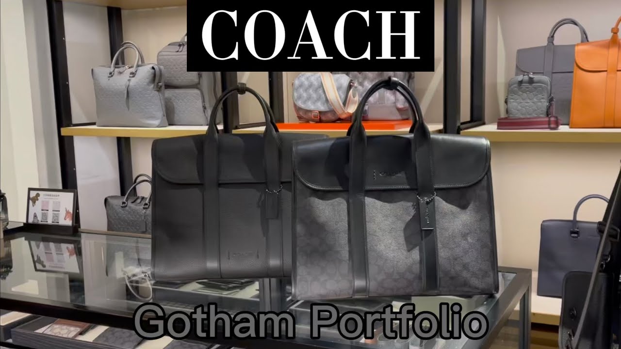 Coachbag Man Gotham Portfolio briefcase 男士 公文包