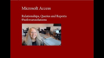 Microsoft Access Video 20 grouping and sorting in a report