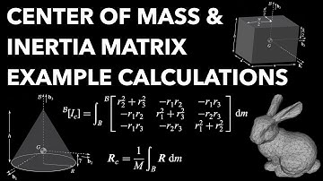 Center of Mass & Moment of Inertia Matrix | Example Calculations