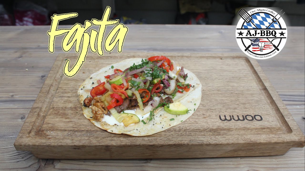 Fajitas von der Feuerplatte #224