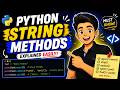 Python String Methods Made Easy (Beginner Friendly)