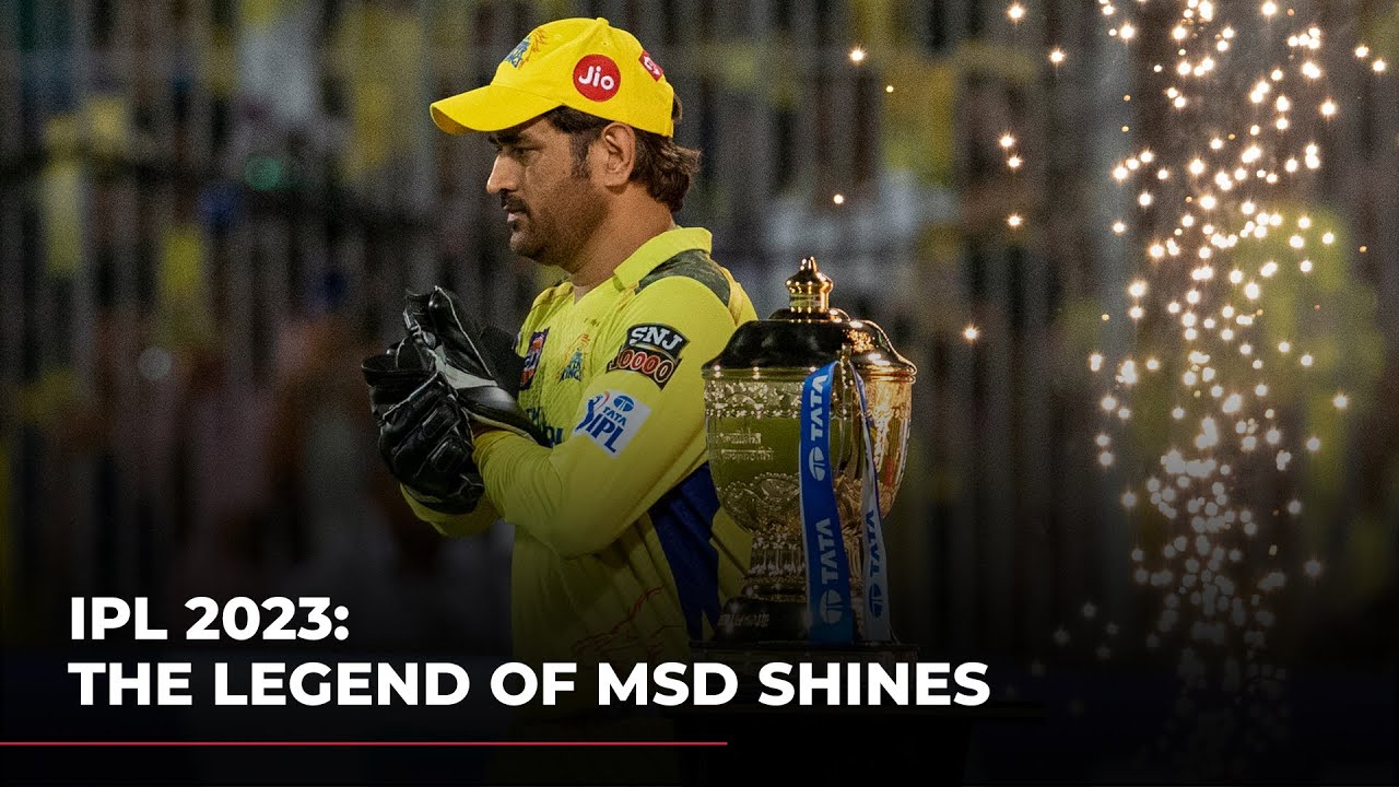 CSK vs Gujarat Titans: With the fifth IPL title under his belt, the legend of MSD shines