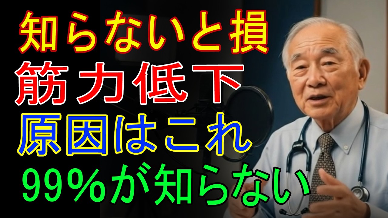 高齢者が深刻に不足！医師が暴露する“意外なたんぱく源”TOP3 卵よりスゴい食材とは？- 医師が明かす