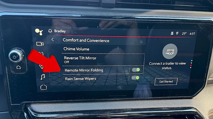 How To Set Up Your Remote Folding Mirrors for your GMC Sierra & Chevrolet Silverado