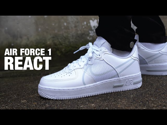 Air Force 1 React 'White/Black/True Red' Release Date. Nike SNKRS IN