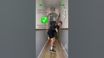 HEAD ON WALL GOLF DRILL (WOW) ✅✅✅ #golf
