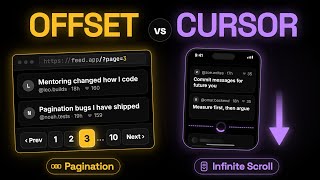 Offset vs Cursor Pagination, Explained (Pages, Infinite Scroll & One API)