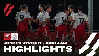 Young FC Utrecht beats Young Ajax! 💥 | HIGHLIGHTS
