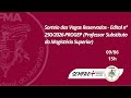 Sorteio das Vagas Reservadas - Edital nº 250/2026-PROGEP (Prof Substituto do Magistério Superior).