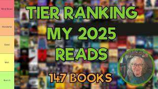 Tier Ranking all 147 Books I Read in 2025 @NerdyKathi