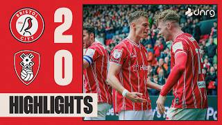 Video highlights for Bristol City 2-0 Rotherham