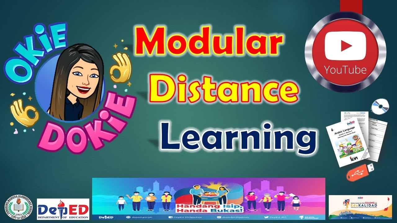 MODULAR DISTANCE LEARNING - DIGITAL AND PRINTED - MODULAR CLASS - YouTube