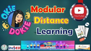 MODULAR DISTANCE LEARNING - DIGITAL AND PRINTED - MODULAR CLASS