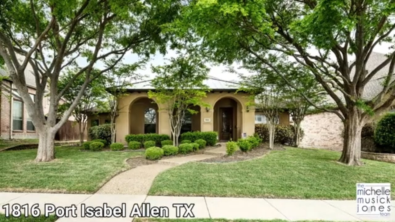 Amazing one story home for sale in Allen Texas