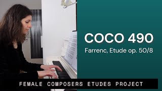 Coco 490 -- Louise Farrenc, Etude op. 50/8 (Female Composers Etudes Project) News