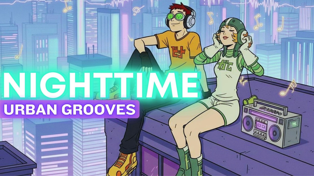 Jet Set Radio Ultimate Night Music Mix | Chill & Groove Urban Beats