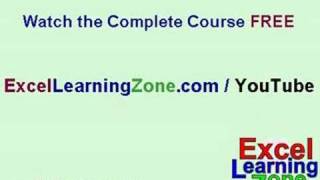 Microsoft Excel 101 part 12