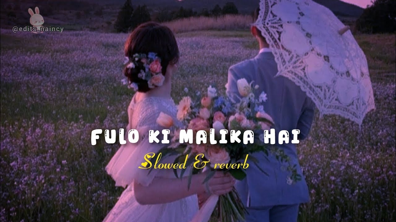 Fulo Ki Malika Hai🔥(slowed X reverb) Atif Aslam Ali Cover New Song Aane Se Uske Aaye Bahar Lofi Mix