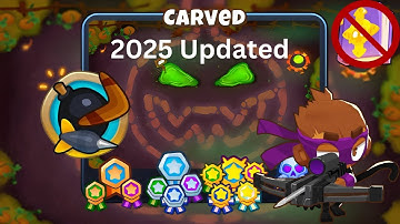 Carved [Primary Monkeys Only] Guide | No Monkey Knowledge | BTD 6 (2025 Updated) 4K