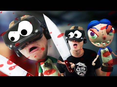 WHY!? NOW I HAVE BECOME THE SERIAL KILLER PUPPET!!?! Hello Puppets! VR Oculus Quest Link