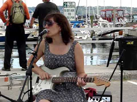 Lydia Warren at the North Atlantic Blues Festival