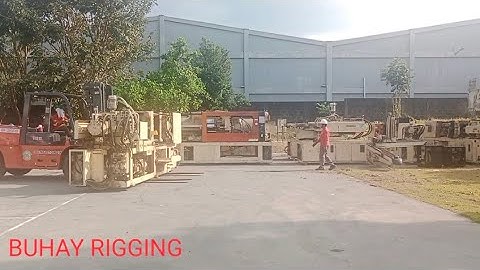 PULL - OUT  OF 5 UNITS INJECTION MACHINE |  BUHAY RIGGING