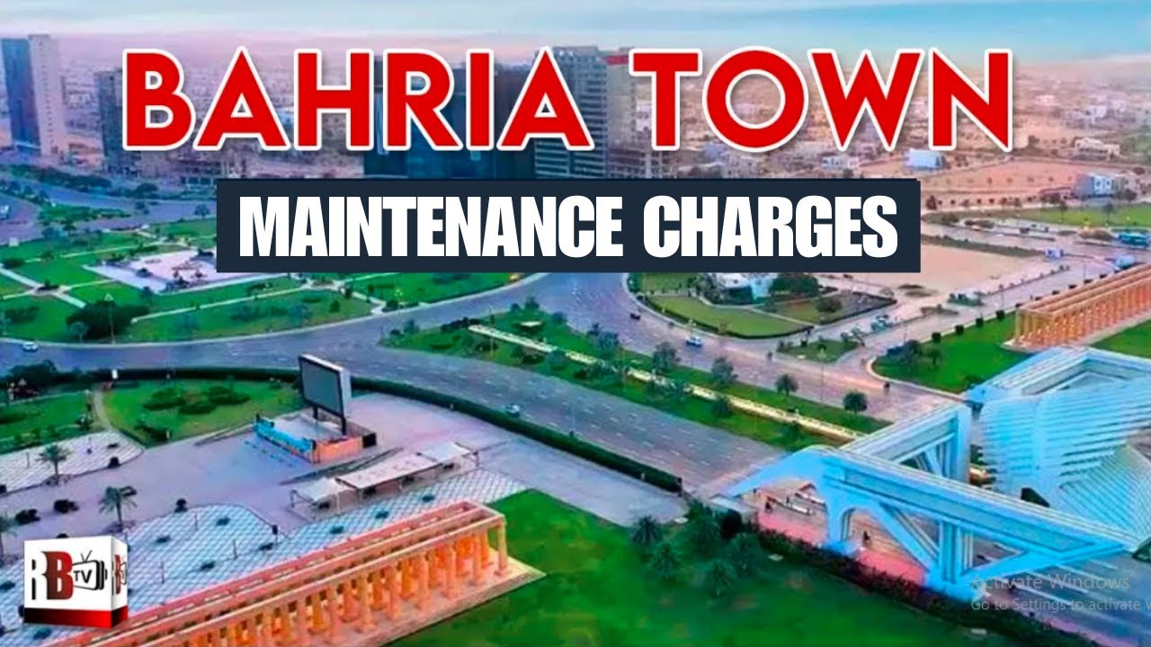 WHAT ARE BAHRIA TOWN MAINTENANCE CHARGES? || BTK Security || Prices ...