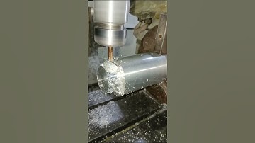 Heidenhain 4th axis practically job  |The CNC Workshop  #shorts #shortsvideo #short #subscribe #cnc