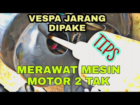 Cara Mengatasi Busi Vespa Hitam dan Basah dijamin Mantab Hasilnya. 