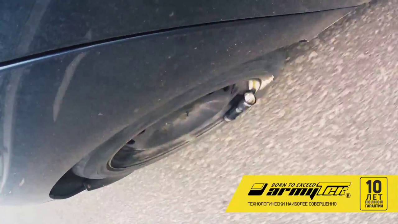 Центробежный тест фонаря Armytek Viking с подствольным креплением AWM03 на скорости 40 км/ч