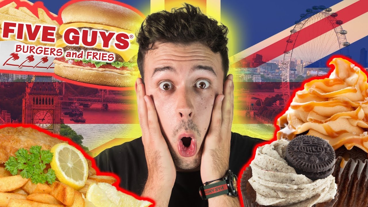 ICH ESSE ALLES IN LONDON!?? - YouTube